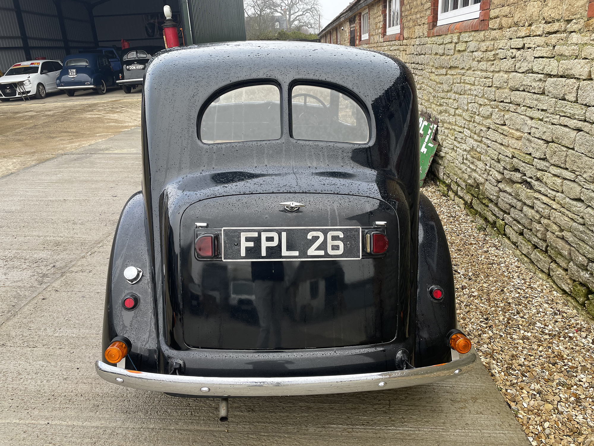 1937 Austin 12/4 Saloon Reg. no. FPL 26 Chassis no. H52240 Engine no. 1H 52950 - Image 6 of 9