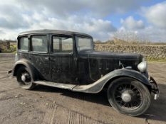 1930s Austin 12/4 Saloon Reg. no. BOR 755 Chassis no. H/BX 22380 Engine no. t.b.a