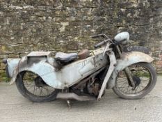 1950 Velocette LE 150cc Reg. no. GWN 57 Frame no. 5162 Engine no. 5015