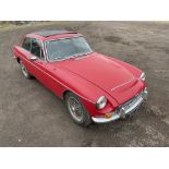 1969 MGC GT Coupe Reg. no. SOF 88H Chassis no. G/CD1/H196 Engine no. RUH/309H