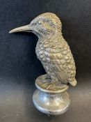 A well detailed kingfisher car accessory mascot, approx. 6" high.