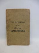 A 1920s handbook of the 13/26hp Sizaire-Berwick.