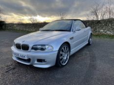 2003 BMW E46 M3 Convertible Reg. no. M300 AHH Chassis no. WBSBR920101EH78404 Engine no. 61022931