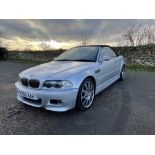 2003 BMW E46 M3 Convertible Reg. no. M300 AHH Chassis no. WBSBR920101EH78404 Engine no. 61022931