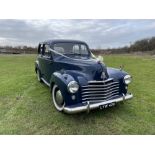 1948 Vauxhall Velox Reg. no. LYW 438 Chassis no. LIP72450 Engine no. TBC