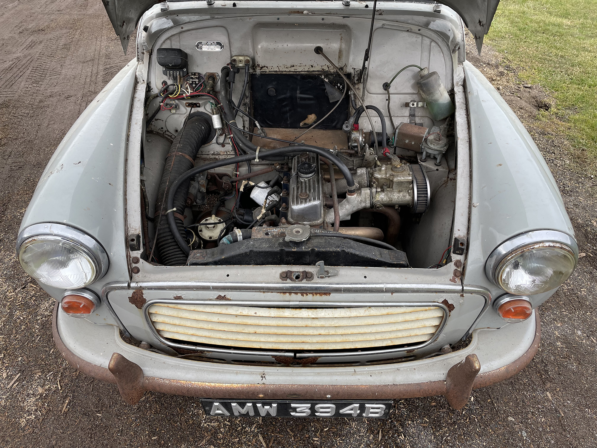 1964 morris 1000 Reg. no. AMW 394B Chassis no. 1073969 Engine no. 99789 - Image 11 of 13