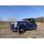 1934 Humber 12 Cross and Ellis Tourer Reg. no. ANF 14 Chassis no. 6275 Engine no. 6381