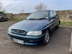 1994 Ford Escort Ghia Reg. no. M520 TYA Chassis no. TBC Engine no. TBC