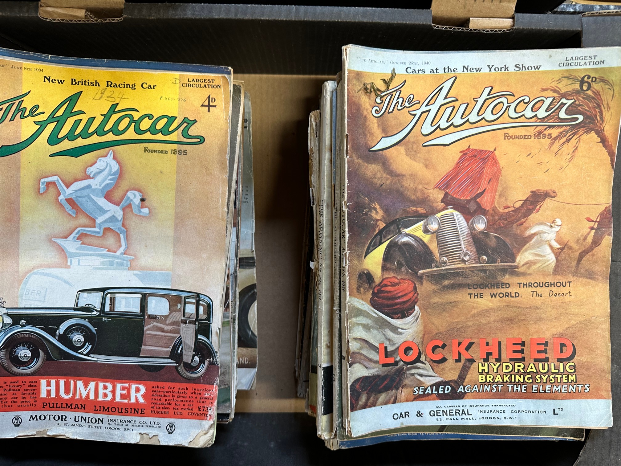 An extensive collection of Autocar magazines, 1930s and later, mostly early editions. - Image 3 of 3