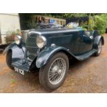 1931 Riley Sports Special Reg: OV1121 Chassis no. 6012740 Engine no. CE318154