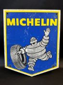 A Michelin pictorial aluminium advertising sign, June 1973, 13 1/2 x 16".