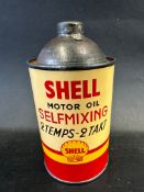 A small Shell self-mixing cylindrical can, in superb condition.