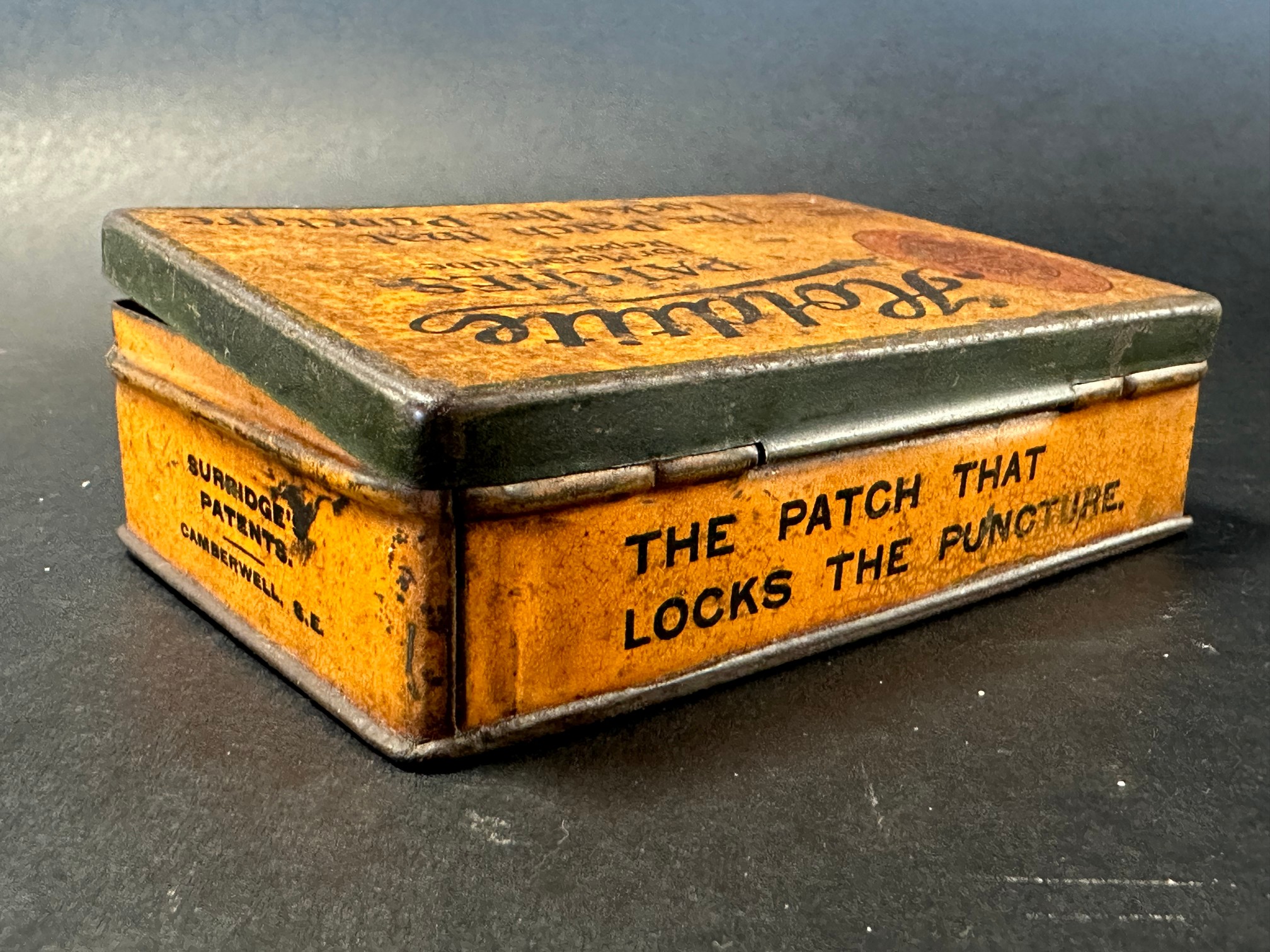 A Holdtite Patches rectangular tin. - Image 3 of 5
