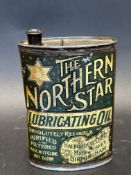 An early Northern Star Lubricating Oil oval can.