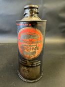 A Duckham's Morrisol Sirrom Engine Oil quart can on bracket.