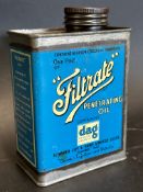A Filtrate penetrating oil pint tin of good colour all round.