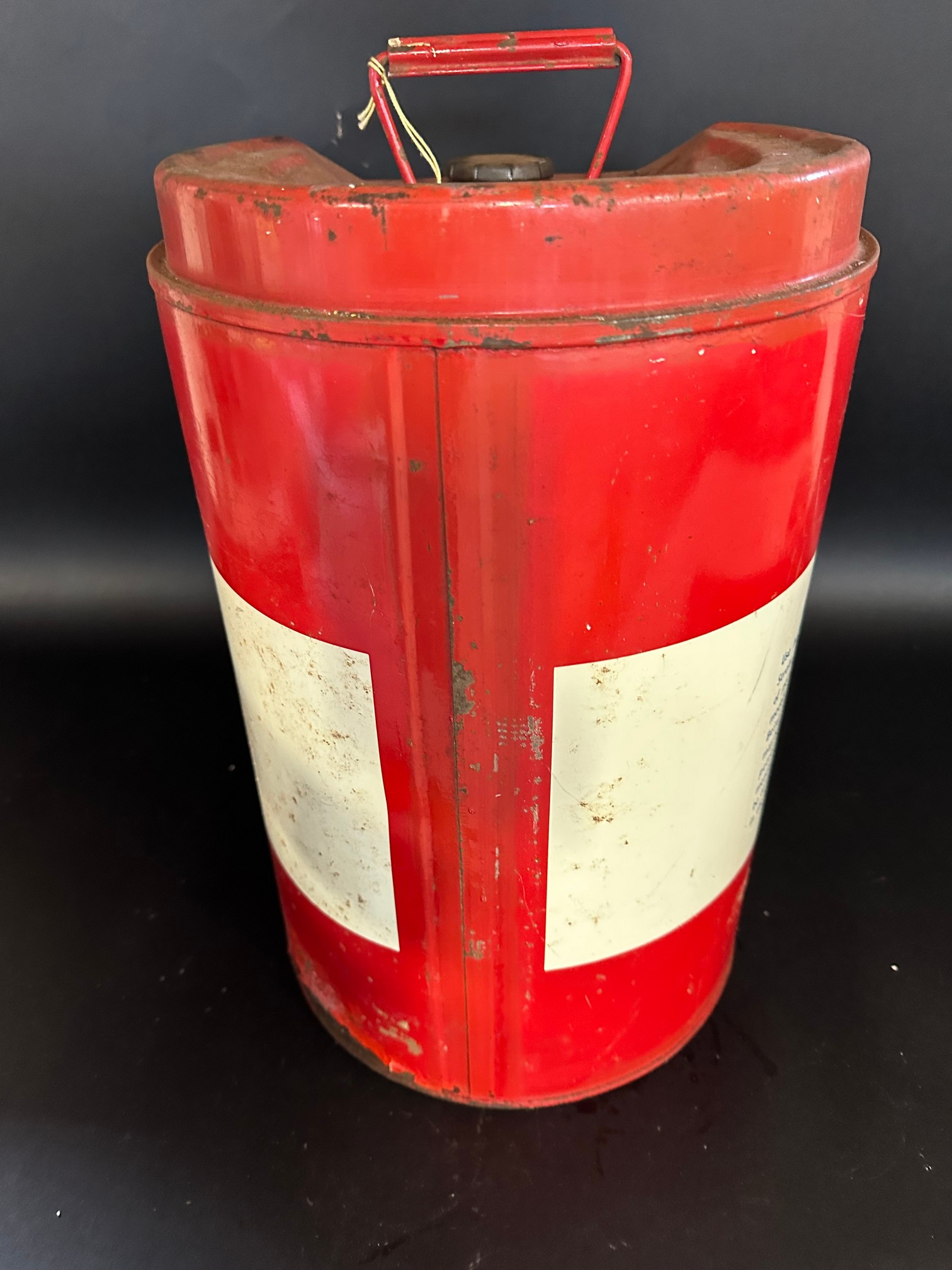 An Esso Two Stroke Motor Oil five gallon drum in very good condition. - Image 3 of 3