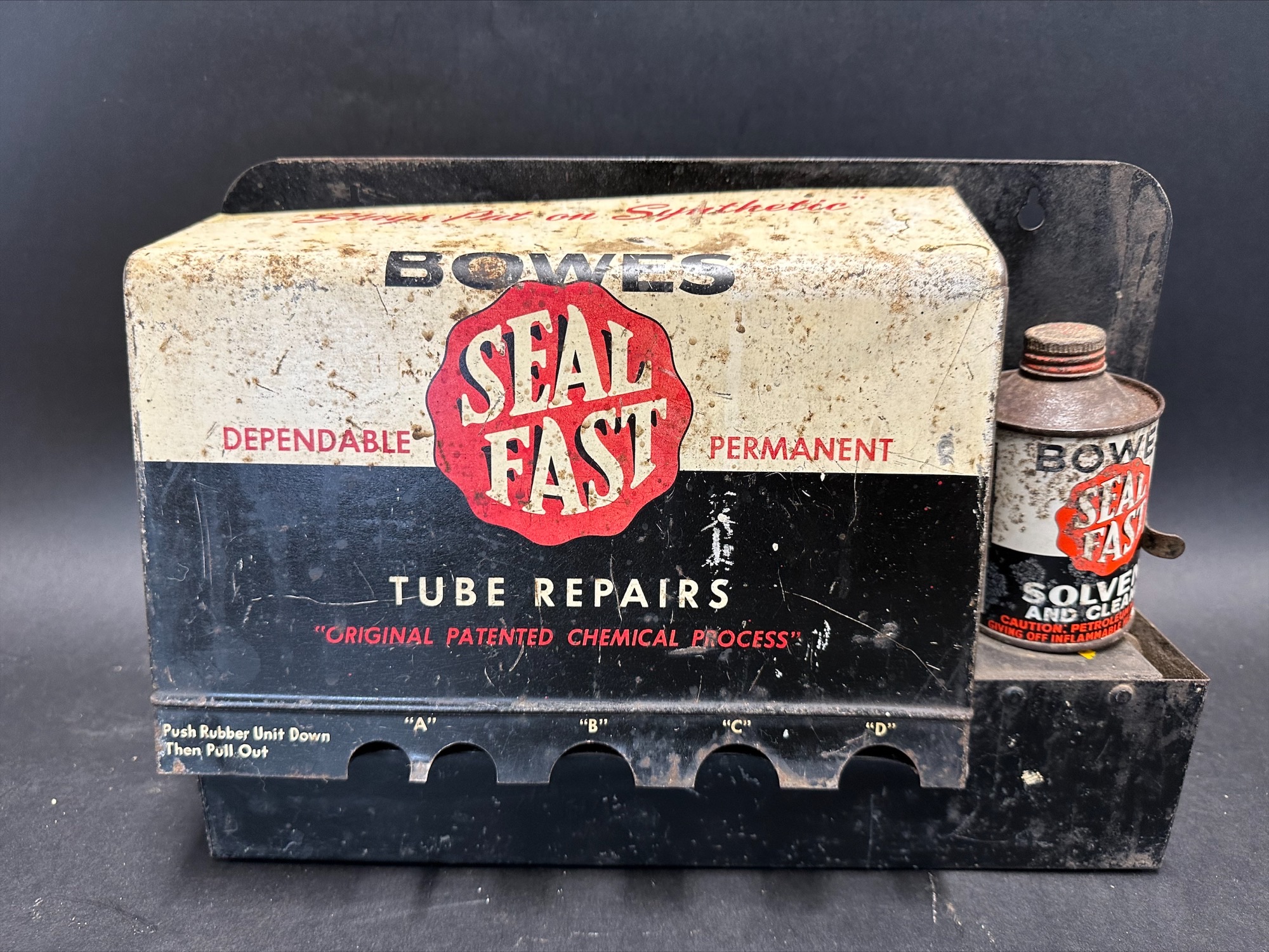 A Bowes Seal Fast tube repair cabinet.