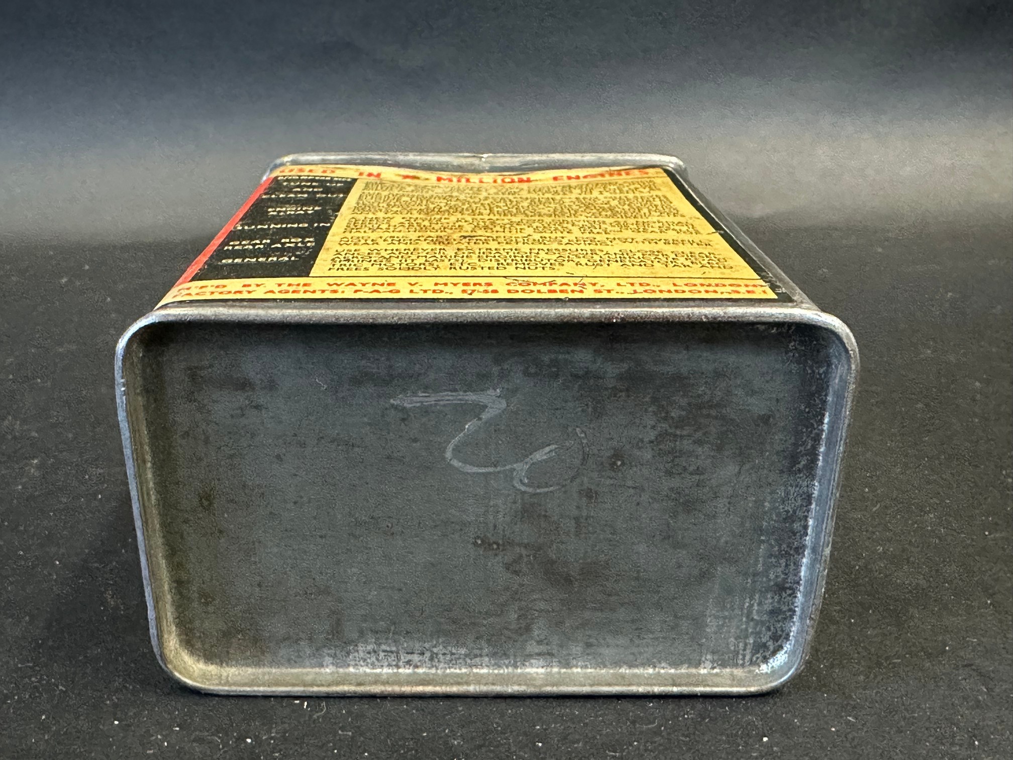 A Redex rectangular additive tin in good condition. - Image 4 of 4