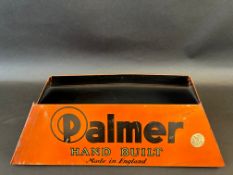 A Palmer Hand Built Tryres garage forecourt tyre display stand.
