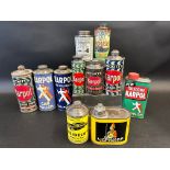 A good collection of early polish tins including Reckitt's Karpol for Cycles.