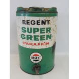 A Regent Super Green Paraffin five gallon drum.