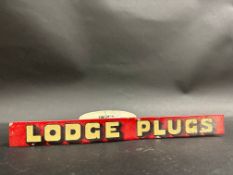 A Lodge Plugs shelf strip.