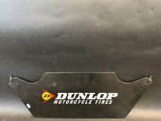 A Dunlop Motorcycle Tires display stand, appears new old stock.