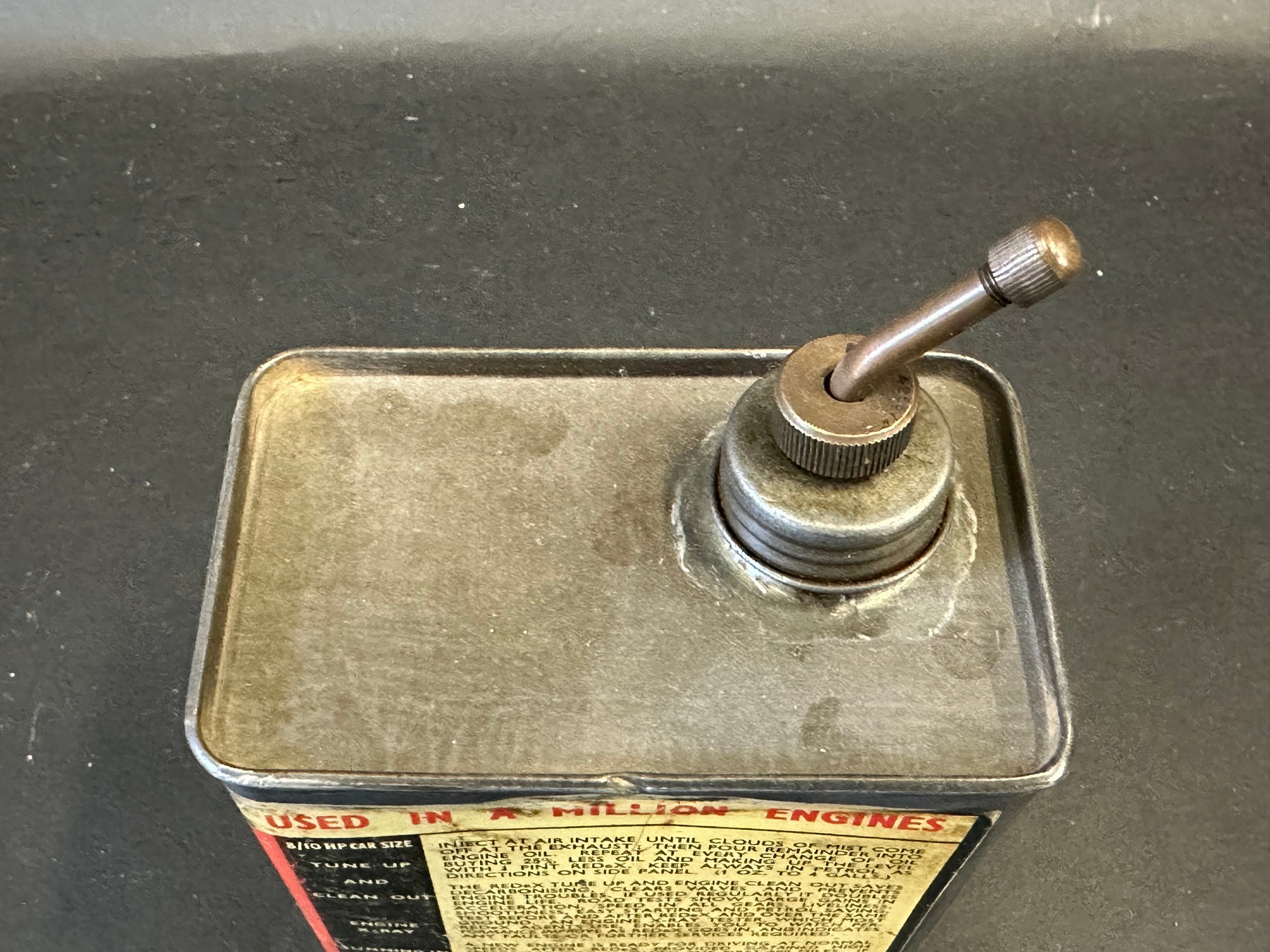 A Redex rectangular additive tin in good condition. - Image 3 of 4