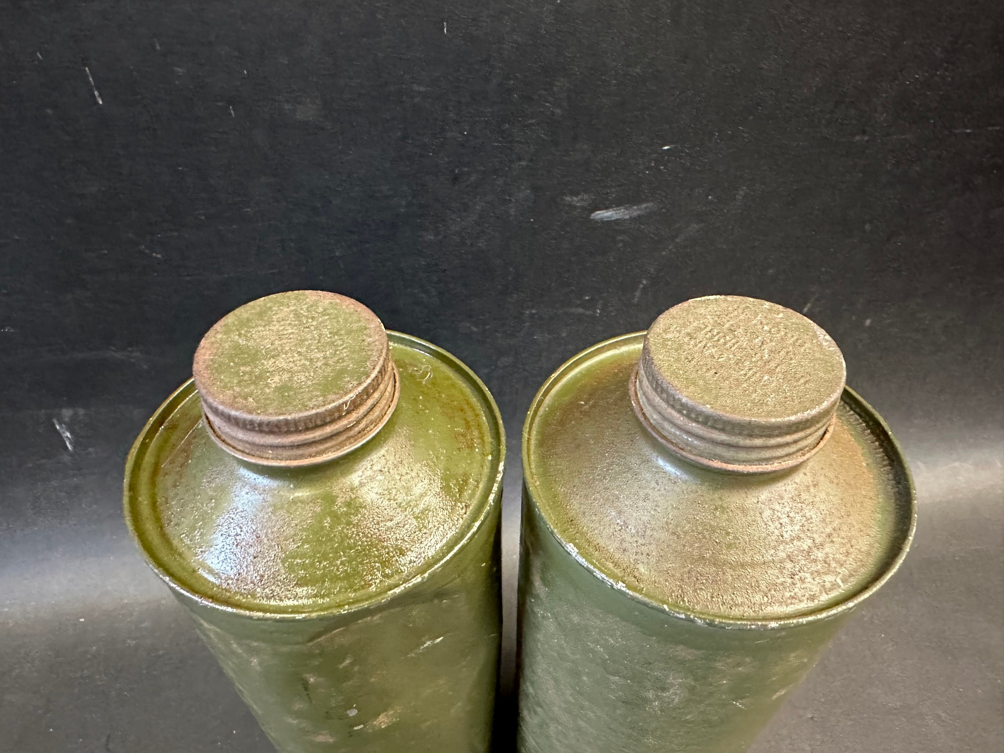 Two War Department quart cans. - Image 3 of 4
