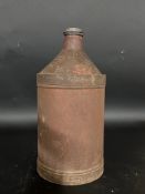 An Army and Navy (A. & N. S Ld) two gallon embossed conical top can stamped 2283.