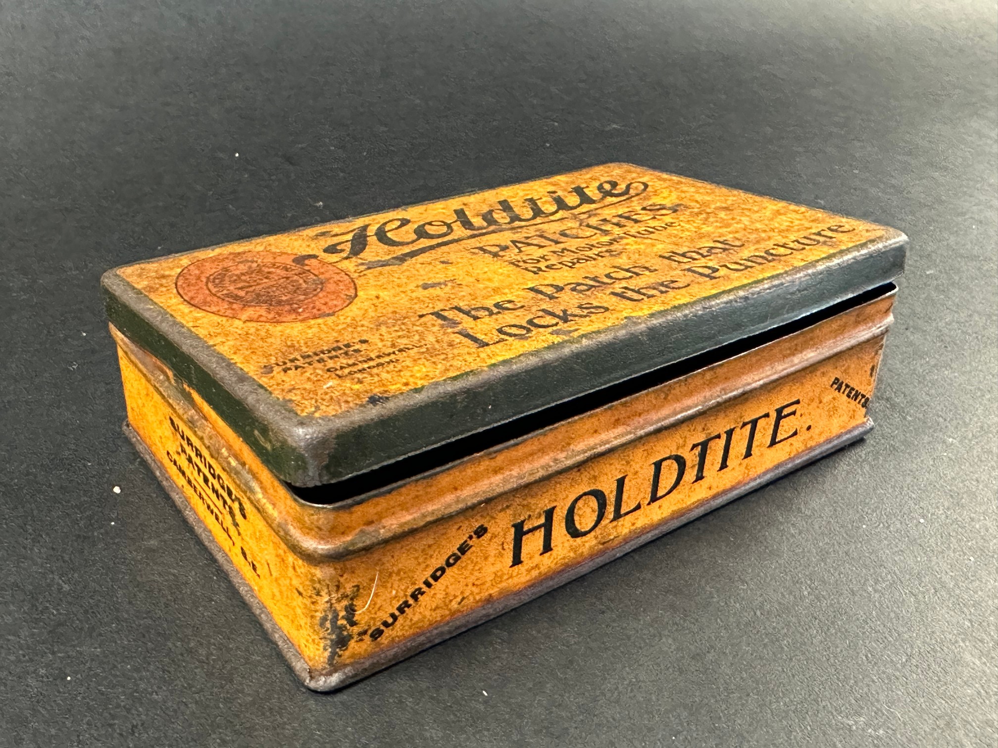 A Holdtite Patches rectangular tin. - Image 2 of 5