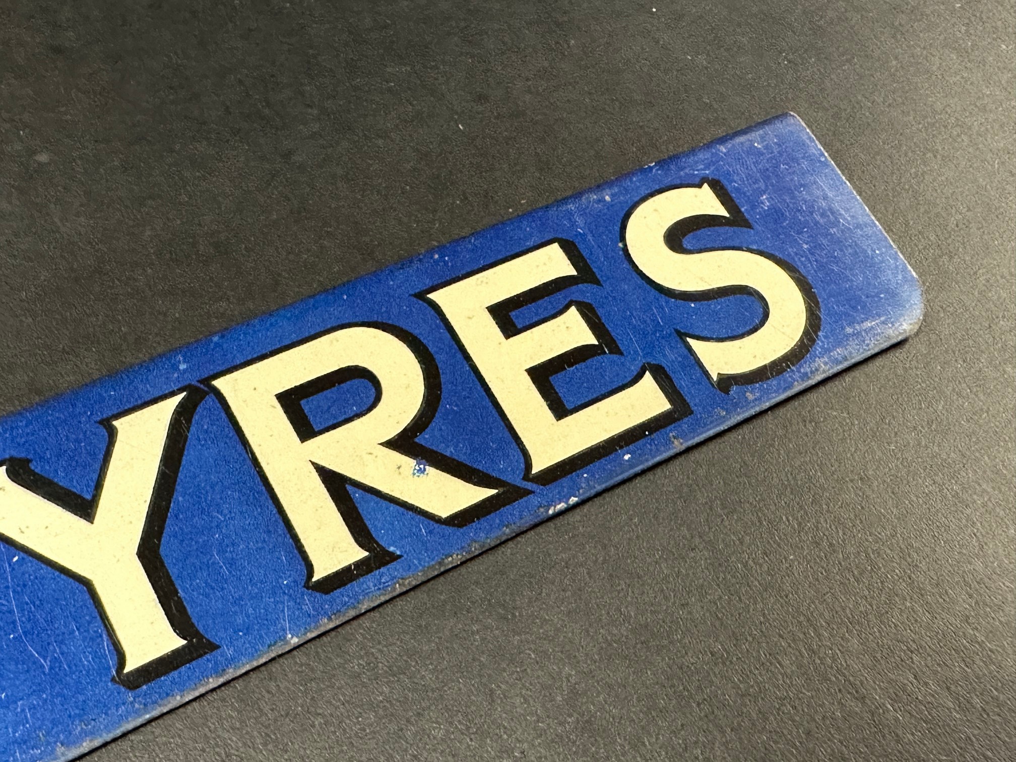 A Moseley Tyres shelf strip in excellent condition. - Image 4 of 5