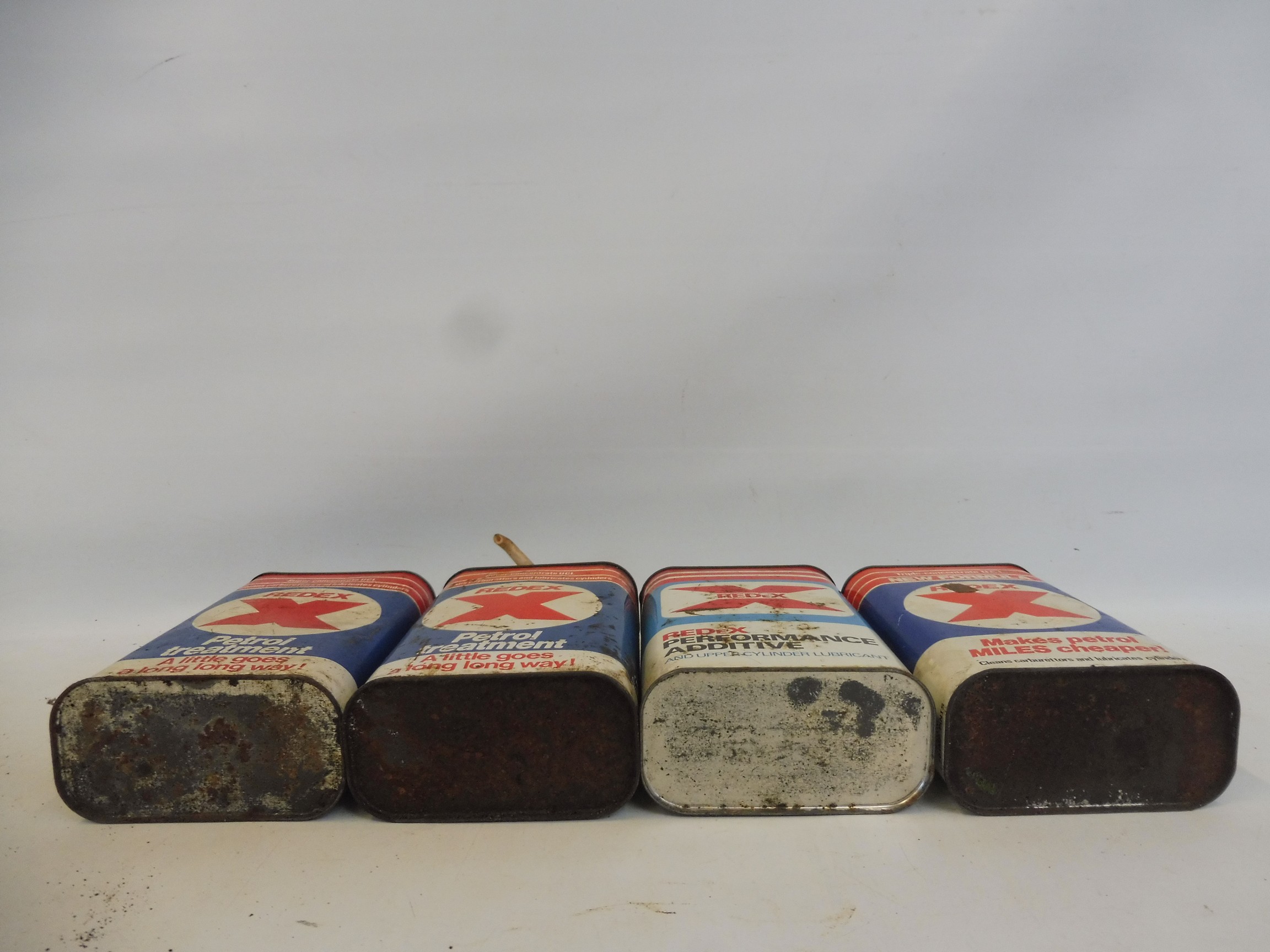 Four Redex quart cans. - Image 4 of 4