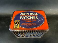 A large John Bull Patches for Motor Tube Repairs tin.