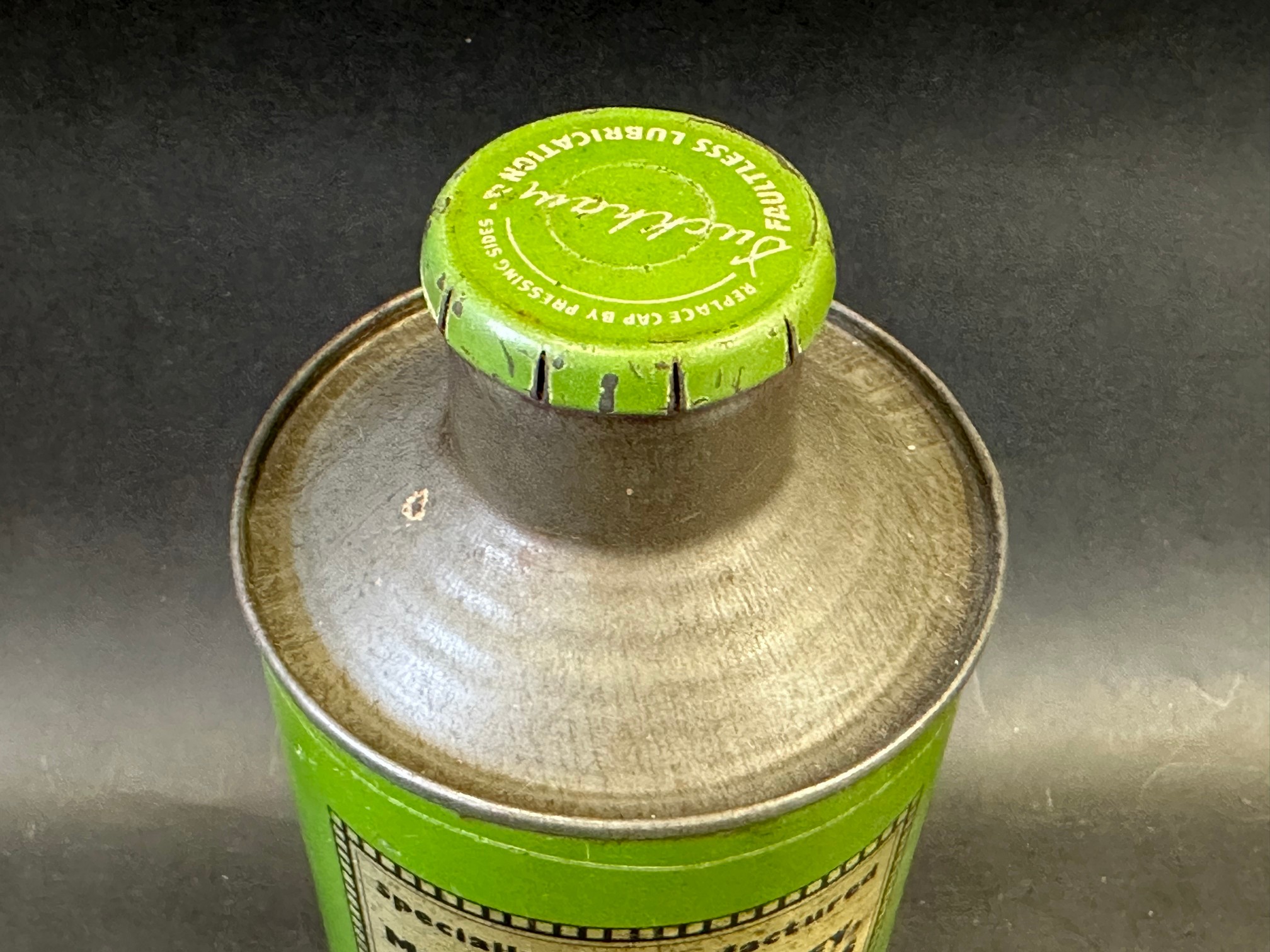 A Duckhams NOL Engine Oil quart cylindrical oil can, specified by the Morris, Wolseley, Riley and - Image 3 of 4