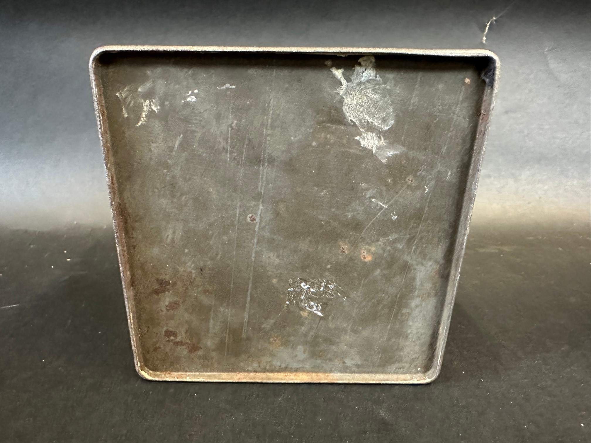 A Chemico Driplamp Carbide square tin, lacking lid. - Image 4 of 4