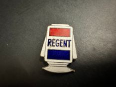 A Regent enamel lapel badge by Fattorini & Sons.