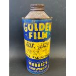A Morris's of Shrewsbury Golden Film cylindrical quart can.