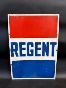 A Regent tin advertising sign, 14 1/2 x 20".