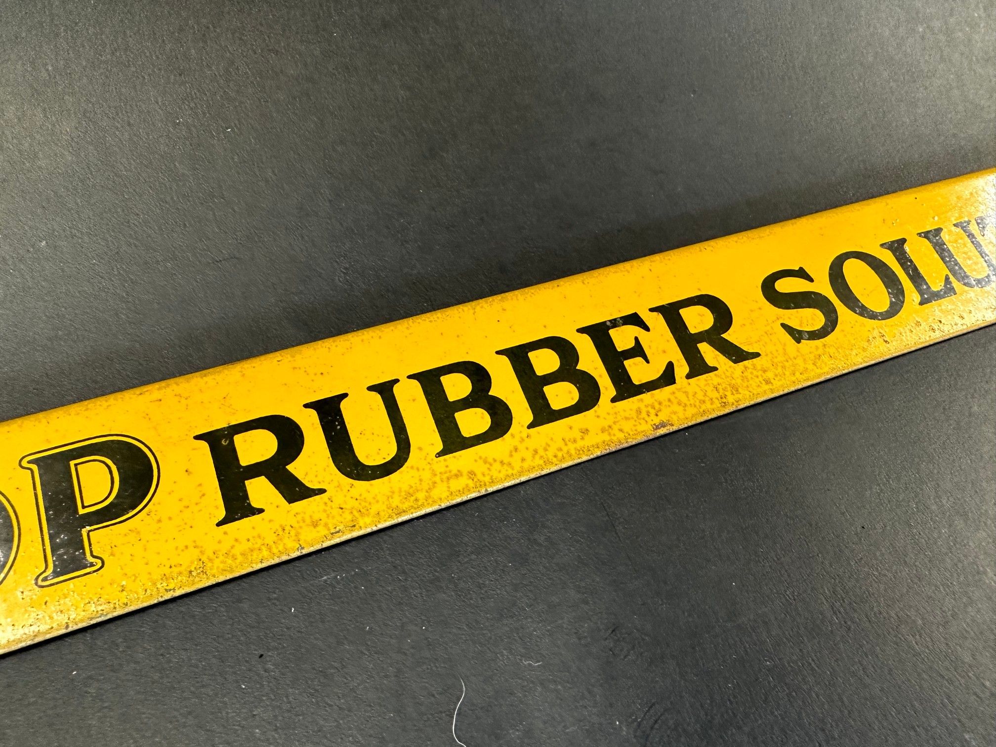 A Dunlop Rubber Solution shelf strip in good condition. - Image 4 of 6