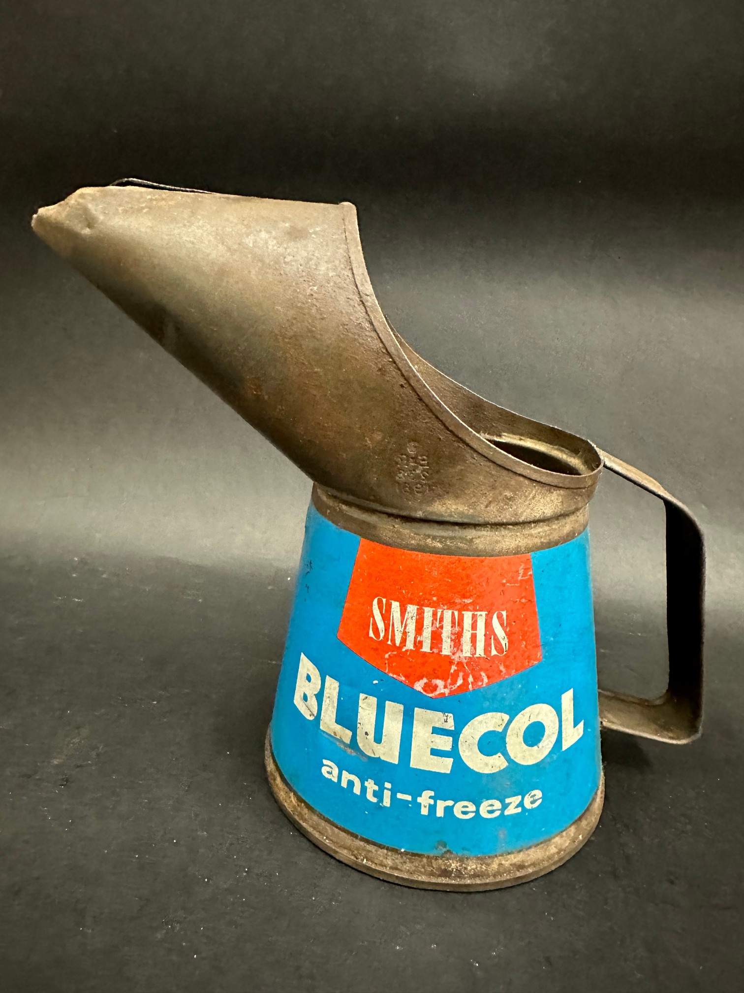 A Smiths Bluecol anti-freeze pint measure, dated 1961. - Image 2 of 4