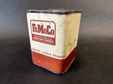 A Ford Motor Company (FoMoCo) square tin containing a wheel cylinder repair kit.