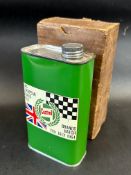A new old stock Castrol RAC European Grand Prix Brands Hatch July 1964 pint can, near mint
