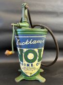 A Duckhams NOL garage forecourt greaser, in lovely original condition with good decal.