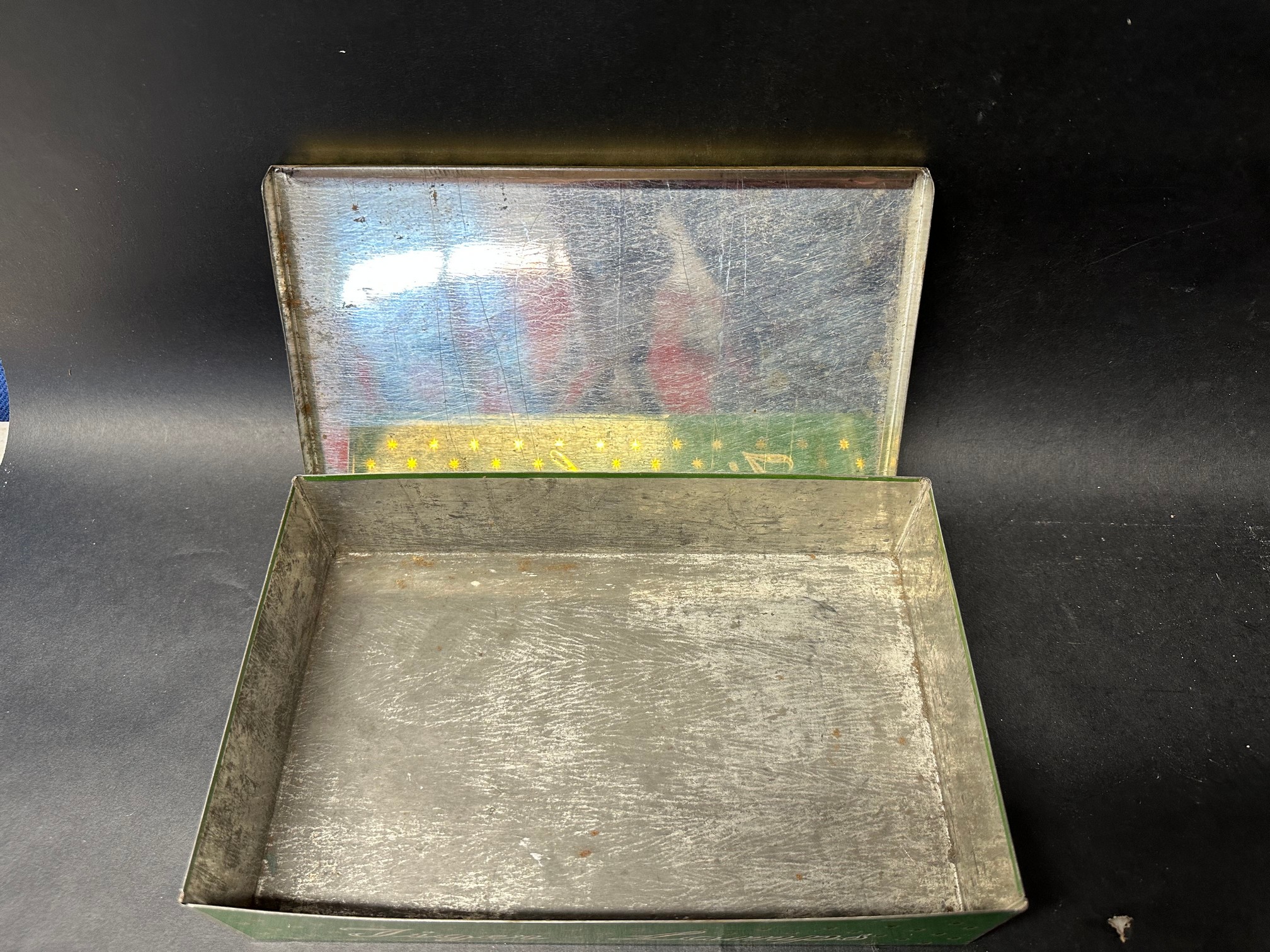 A Tiger Lamps rectangular dispensing tin in excellent condition. - Image 5 of 5