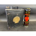 A Shell Duo can, by S.M.Co, dated 1931, London, excellent oil insert.