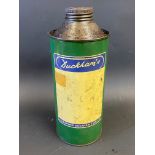 A Duckham's cylindrical quart can.