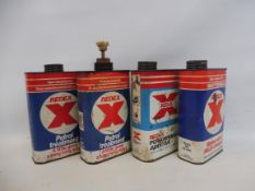 Four Redex quart cans.