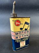 A small Whiz Motor Rythm valve oil can.